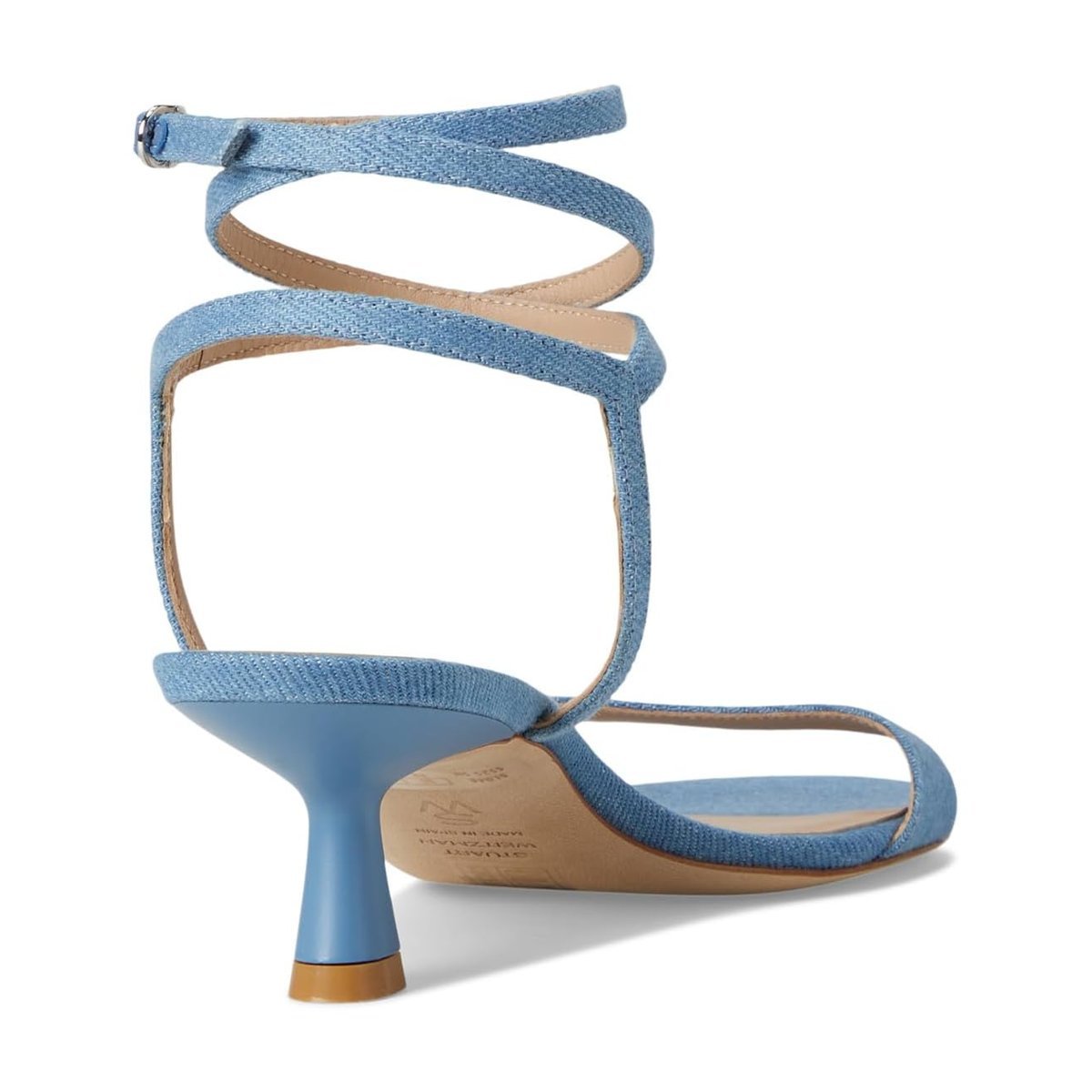 Tacones Stuart Weitzman Nudist Wrap 50 — Washed