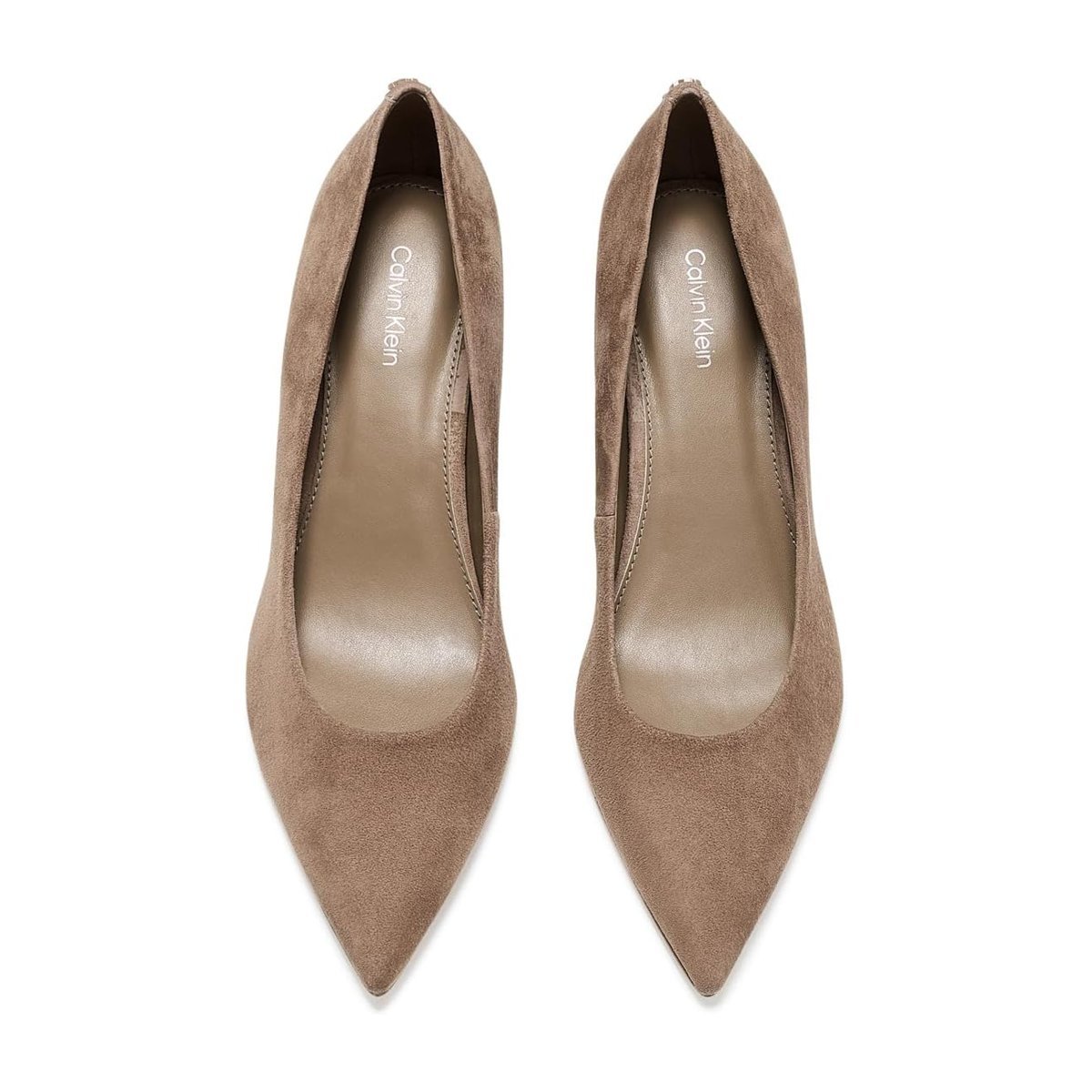 Tacones Calvin Klein Bazey — Light Natural Suede