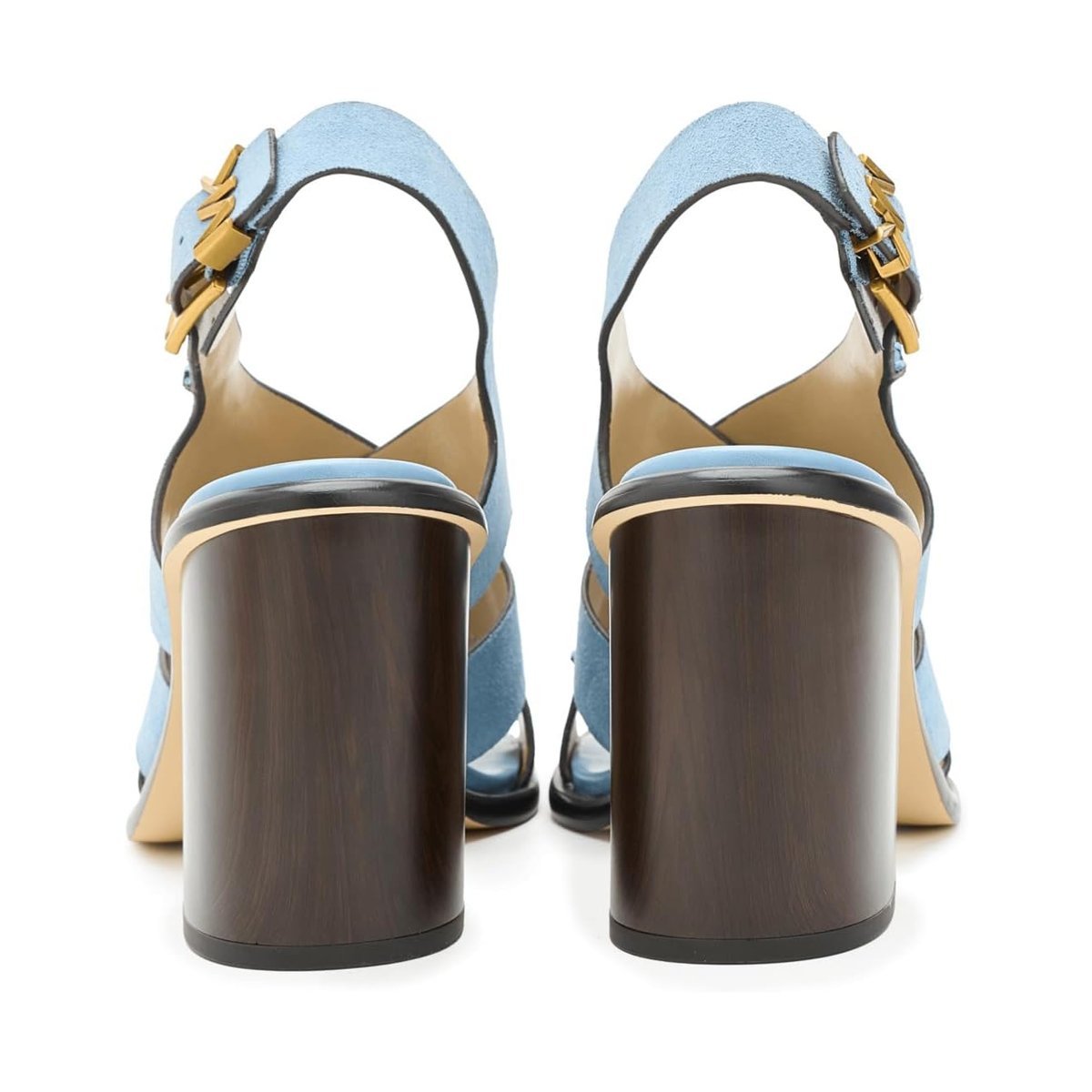 Sandalias Michael Kors Raven Block Heeled — Chambray