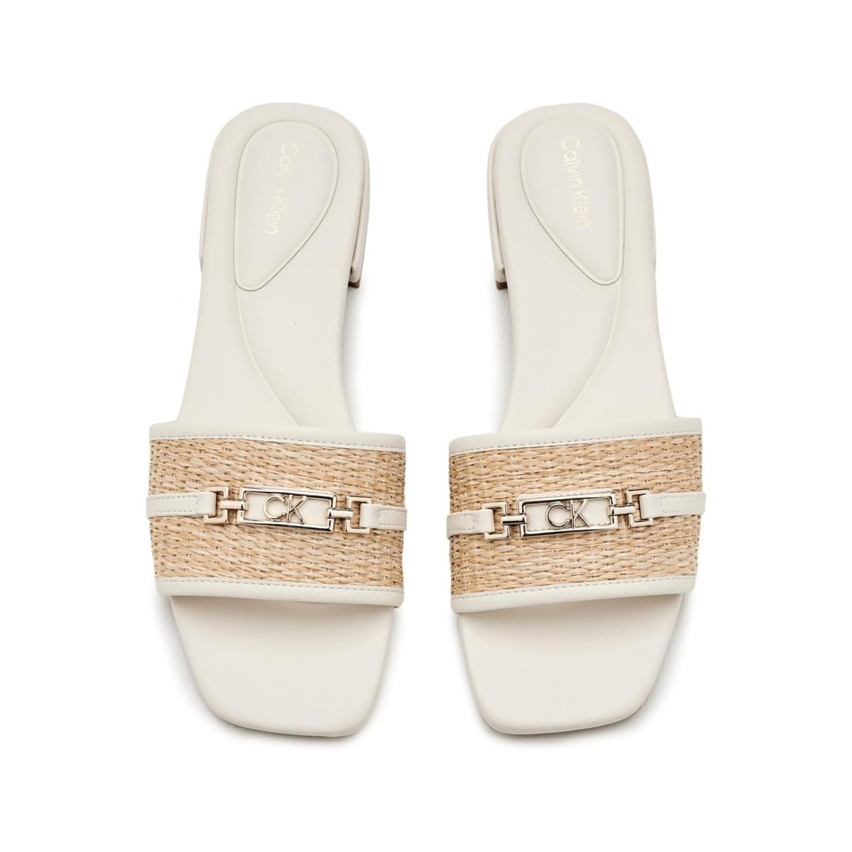 Sandalias Calvin Klein Tardy — Light Natural Woven