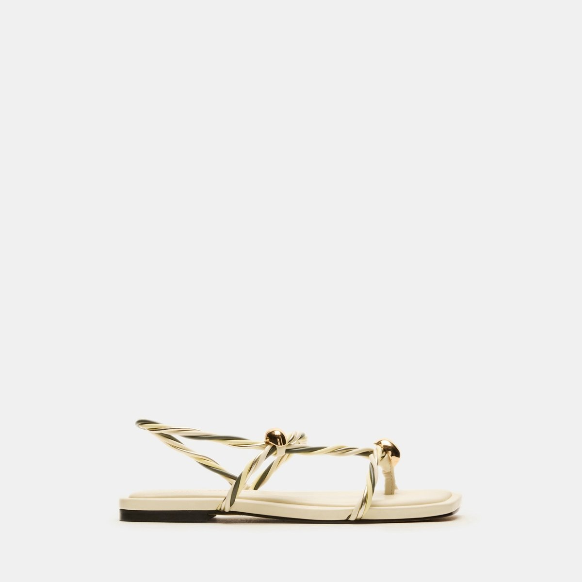 Zapatos Steve Madden Loco Bone Multi — Blanco
