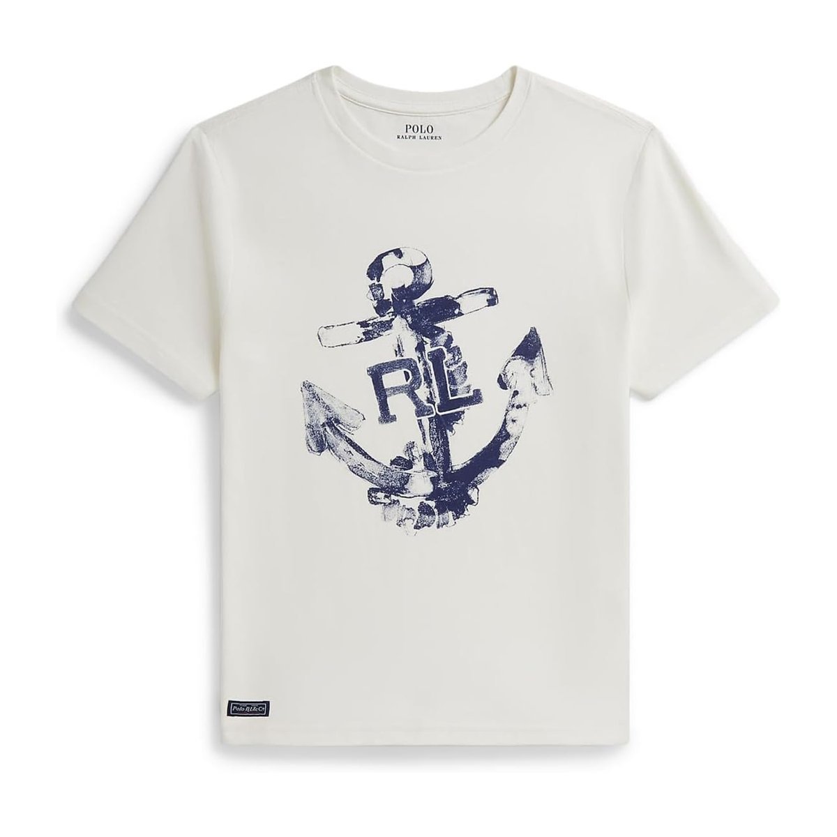Camiseta Ralph Lauren Anchor — Blanco