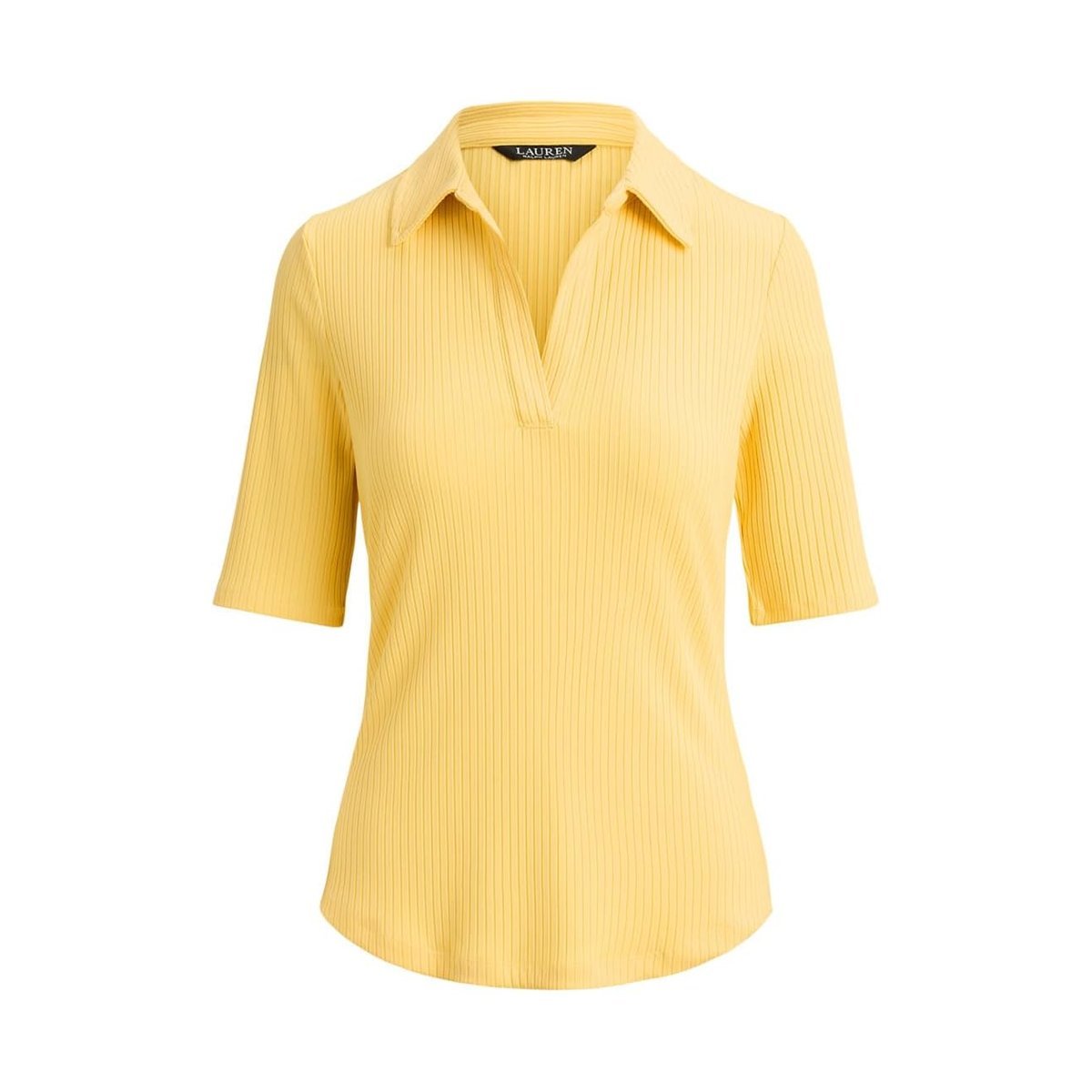 Rib-Knit Elbow-Sleeve Ralph Lauren — Amarillo