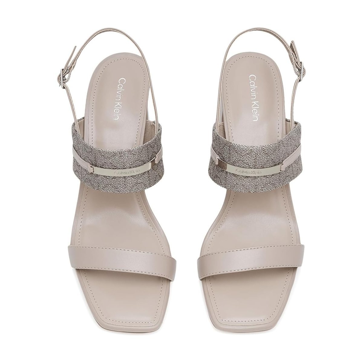 Tacones Calvin Klein Hallow — Dark Natural Logo