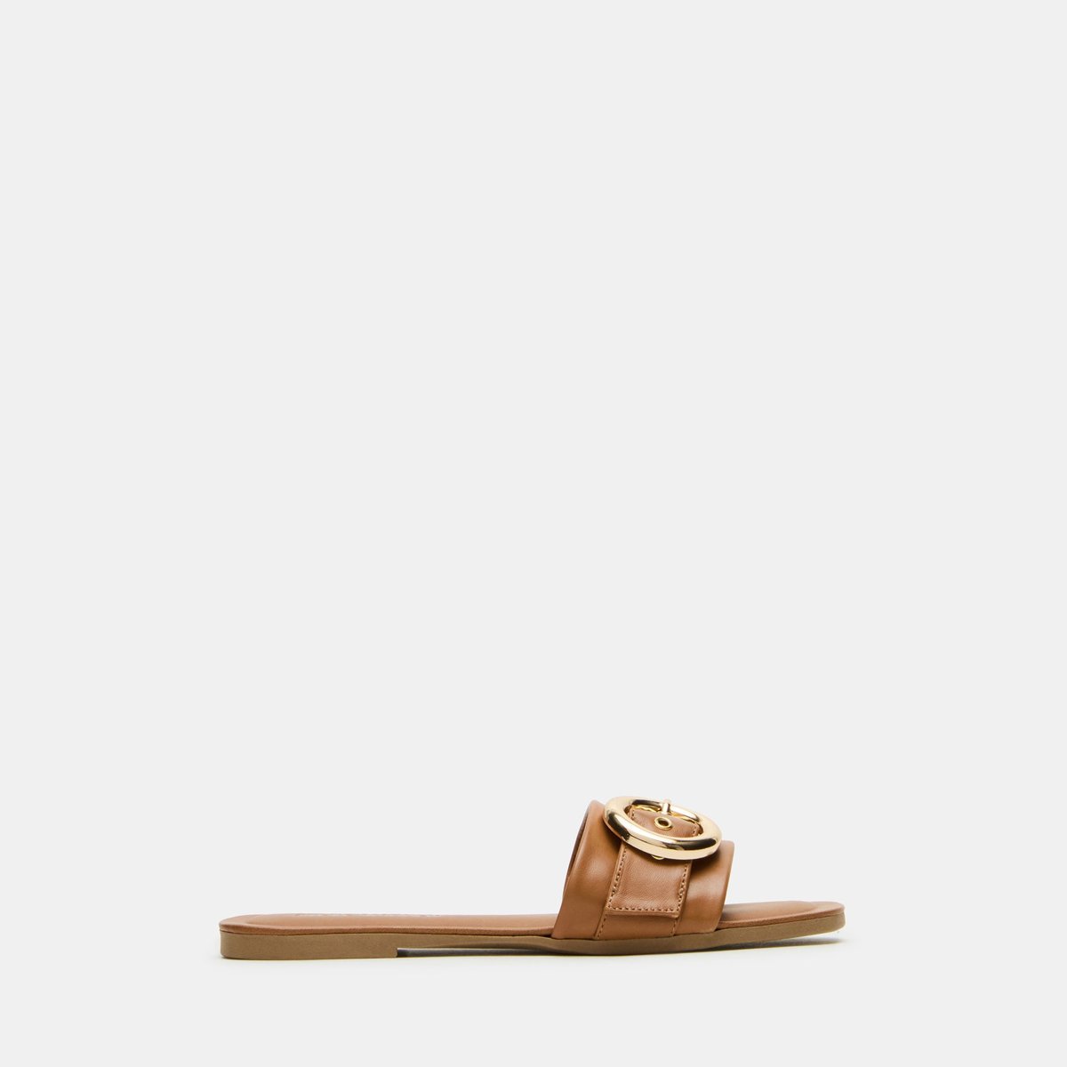 Zapatos Steve Madden Reef Tan Leather — Café