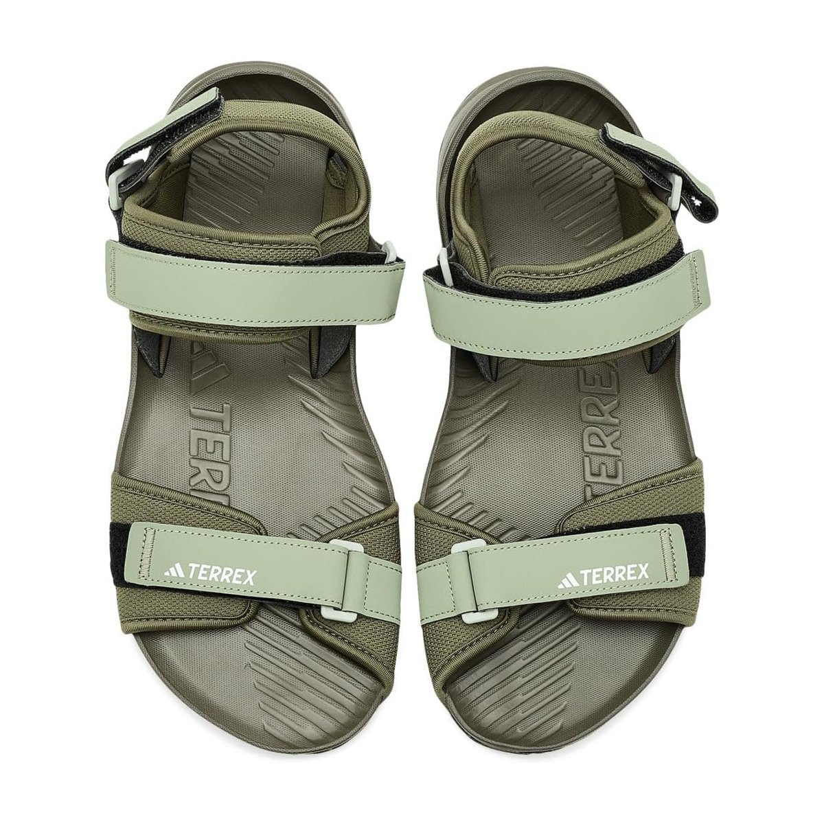 Sandalias Adidas Terrex Hydroterra Hiking — Verde oliva