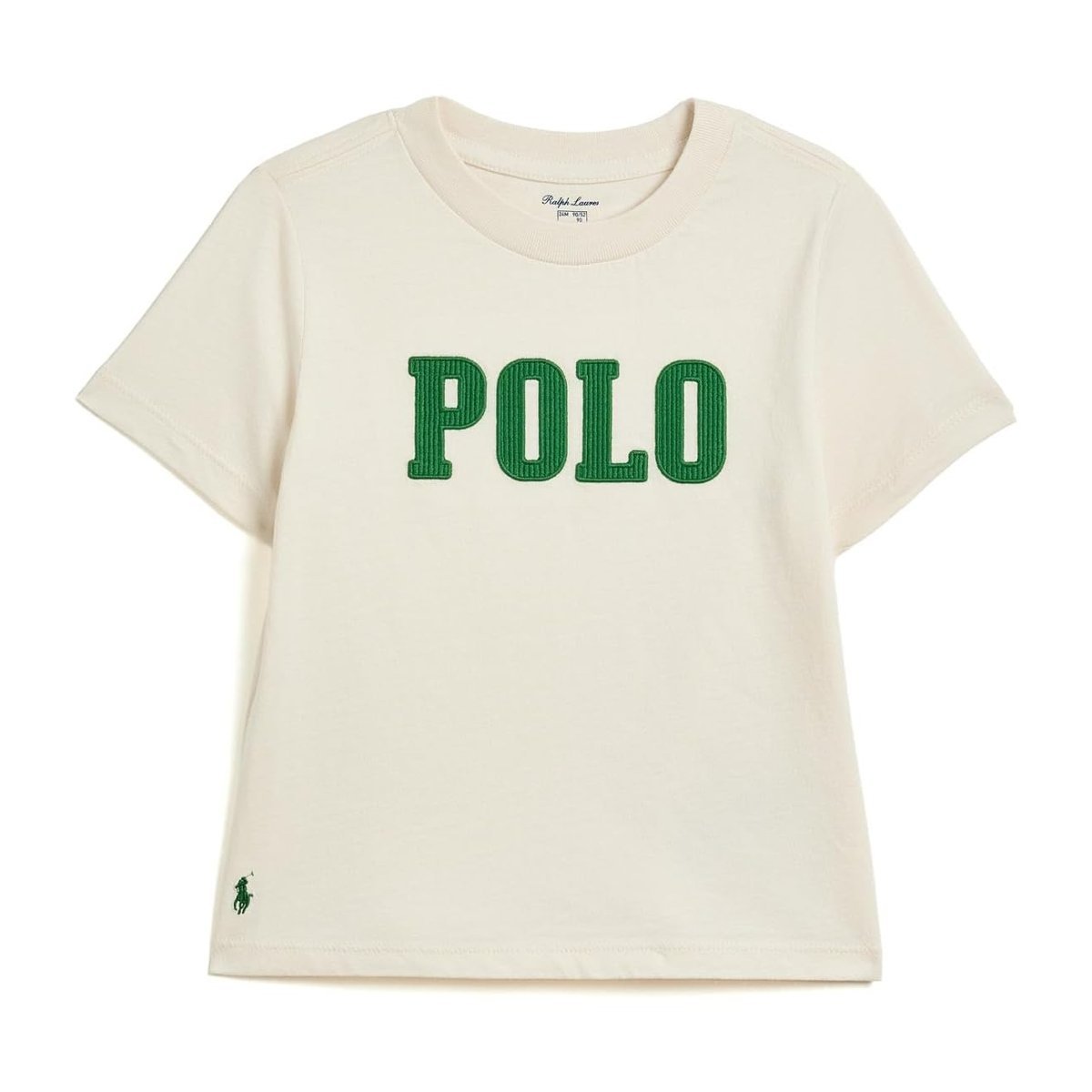 Camiseta Ralph Lauren Logo Cotton Jersey () — Beige