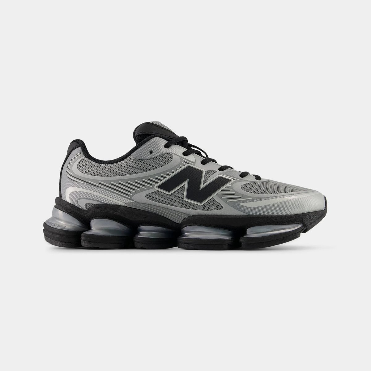 Tenis New Balance ABZORB 2000 Running (Slate Grey — Plateado