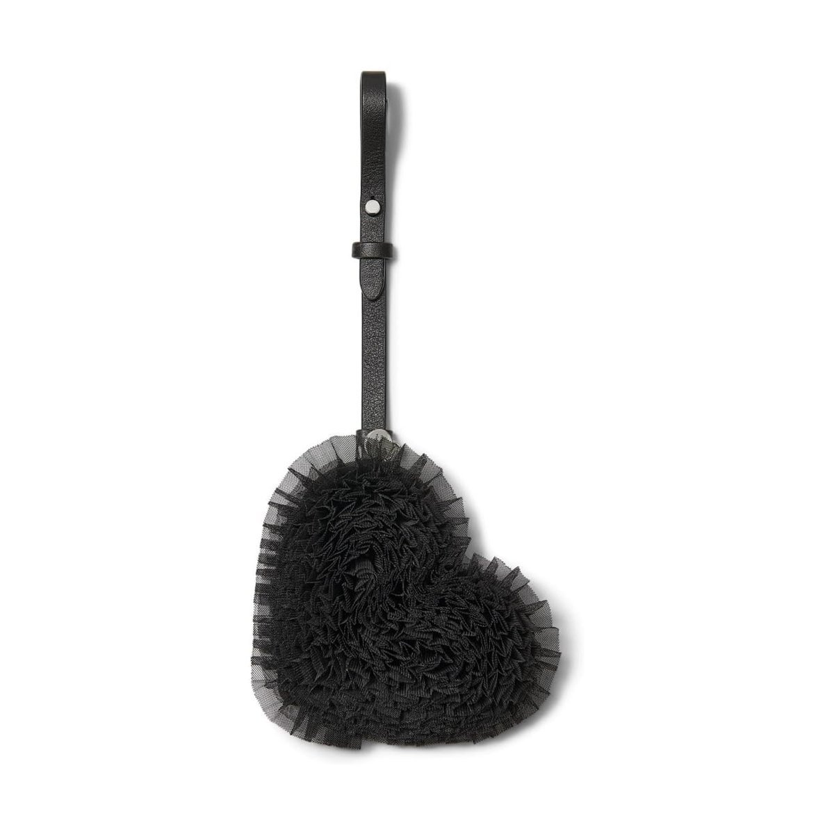 Joyería Kate Spade Charmed Tulle Heart Charm — Negro