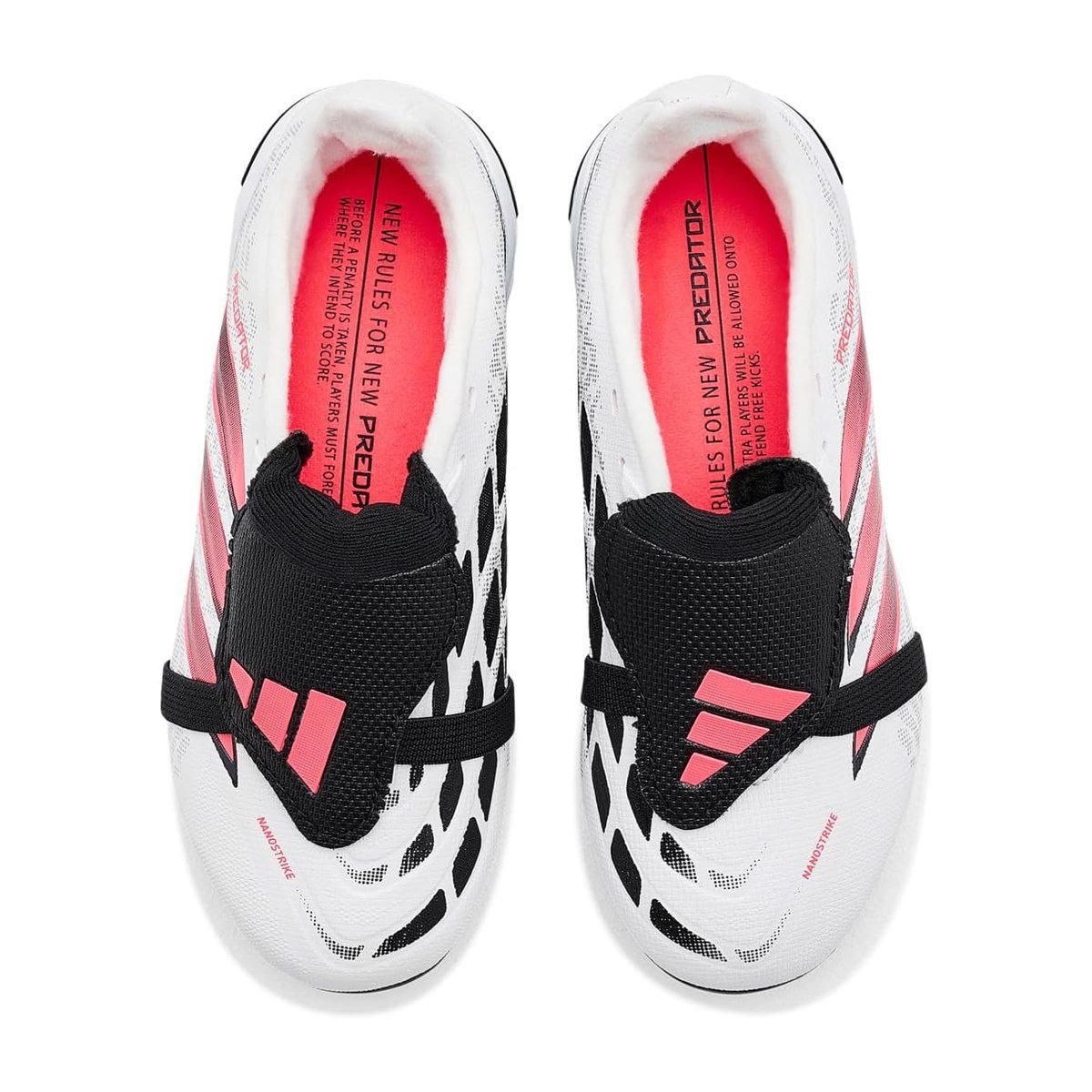 Tenis Adidas Predator League Fold- Over Tongue Firm Ground Foot (Little Kid/) — Negro