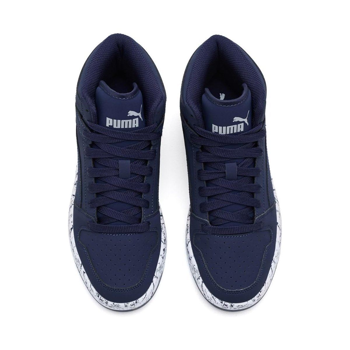 Tenis Puma Rebound Layup Mid () — Azul