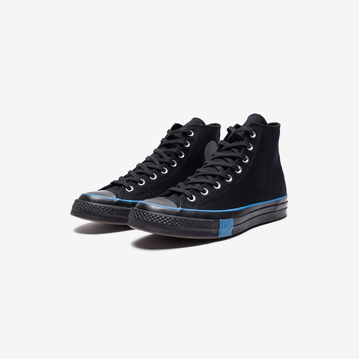 Tenis Converse X Undefeated Chuck 70 HI - Black/ Imperialblue — Negro
