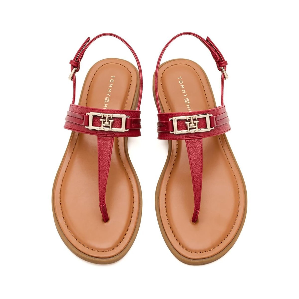 Sandalias Tommy Hilfiger Cruman — Rojo