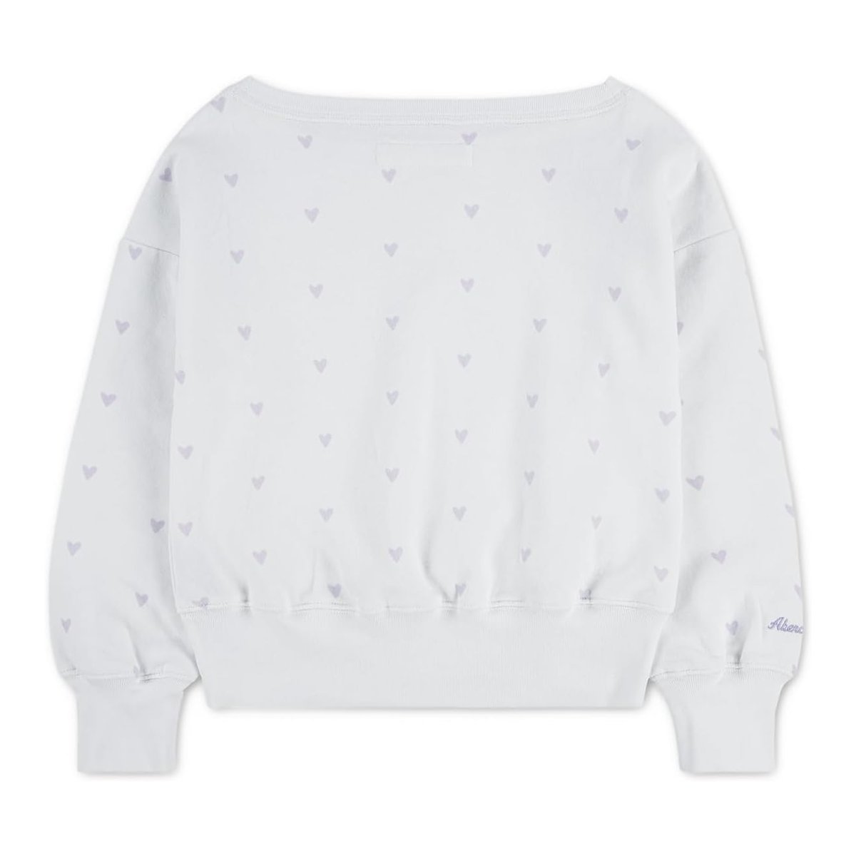 Sudadera Abercrombie & Fitch Printed Off-the-shouder () — Blanco