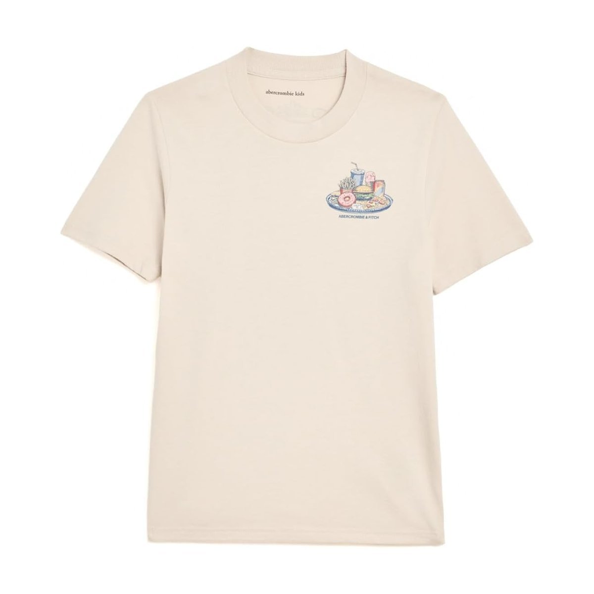 Camiseta Abercrombie & Fitch Bistro () — Beige