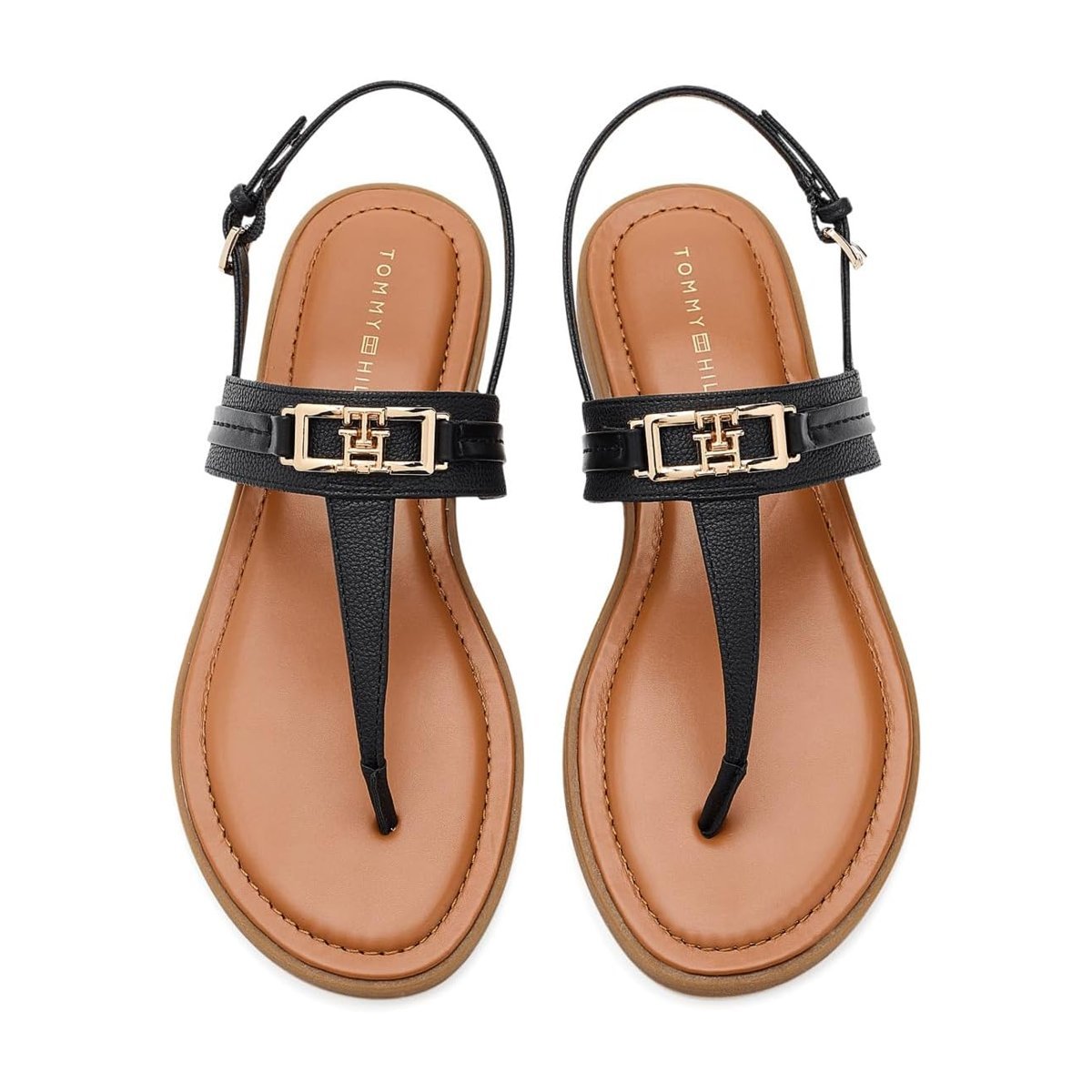 Sandalias Tommy Hilfiger Cruman — Negro