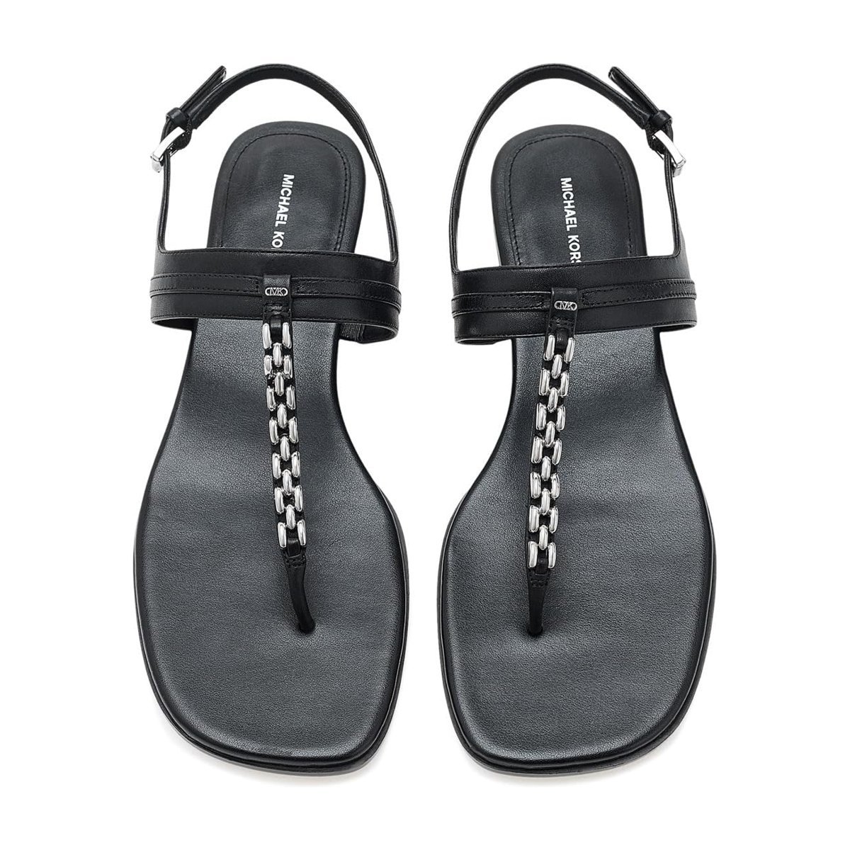 Sandalias Michael Kors Marcia Thong — Negro