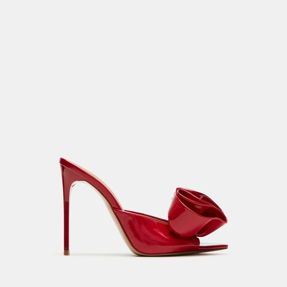 Zapatos Steve Madden Affinity Red Patent — Rojo