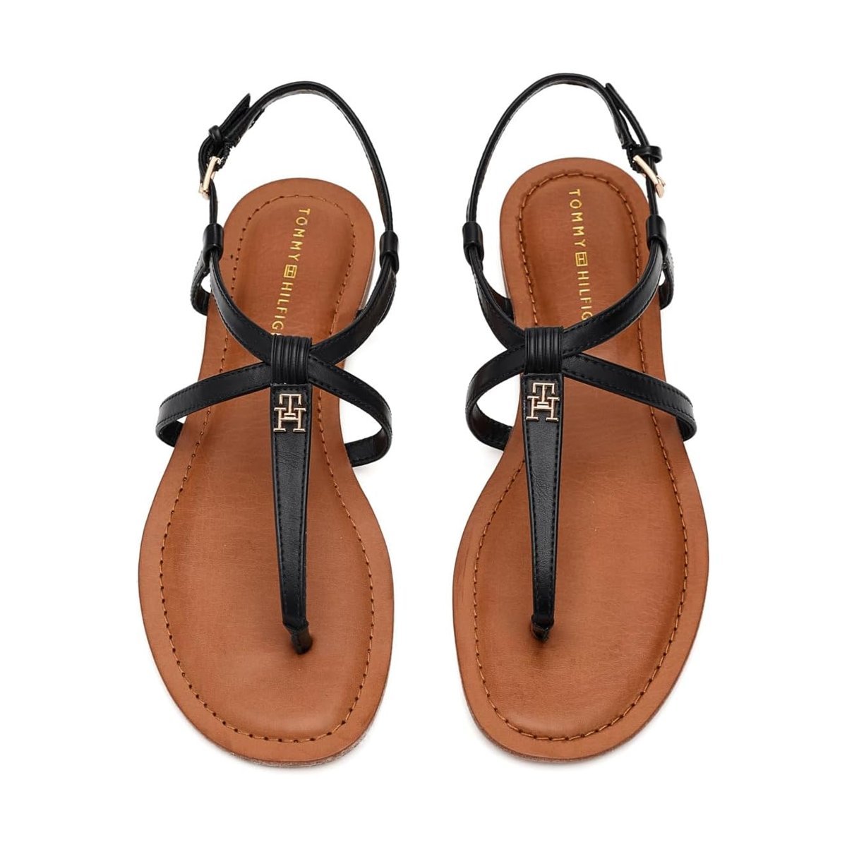 Sandalias Tommy Hilfiger Lohian — Negro