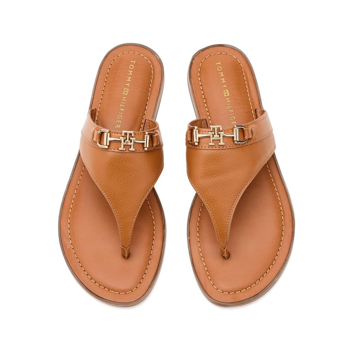 Sandalias Tommy Hilfiger Goldiea — Medium Natural
