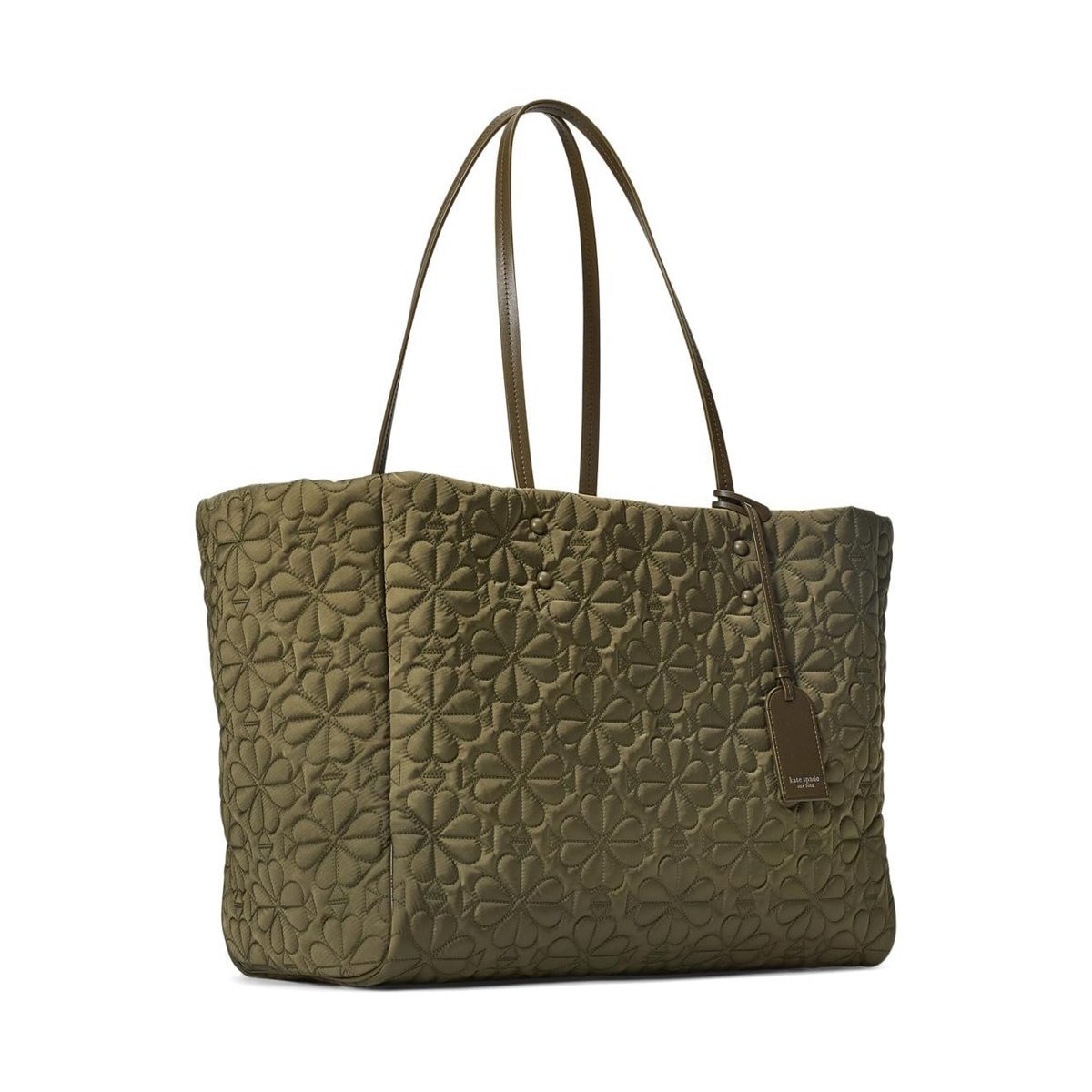 Bolso Kate Spade Tilly Quilted Large Tote — Verde