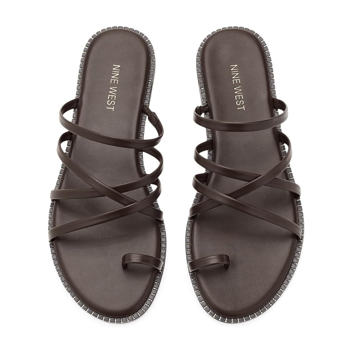 Sandalias Nine West Digen — Café