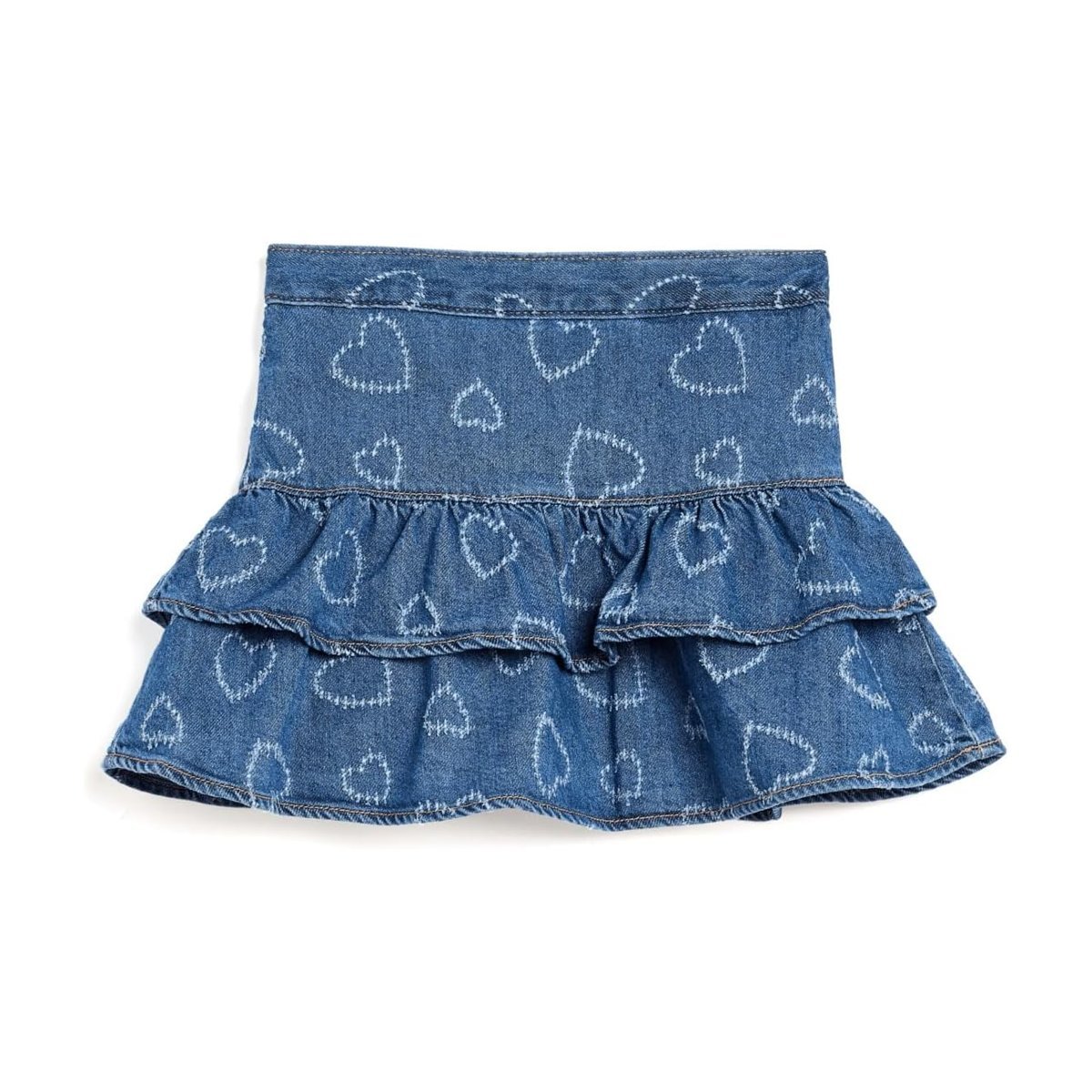 Jeans Abercrombie & Fitch Hearts Denim Skort () — Heart Toss