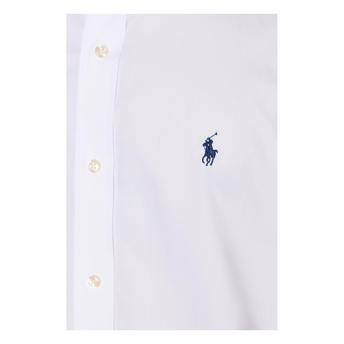 Camisa Ralph Lauren Classic Fit Performance Twill — Blanco