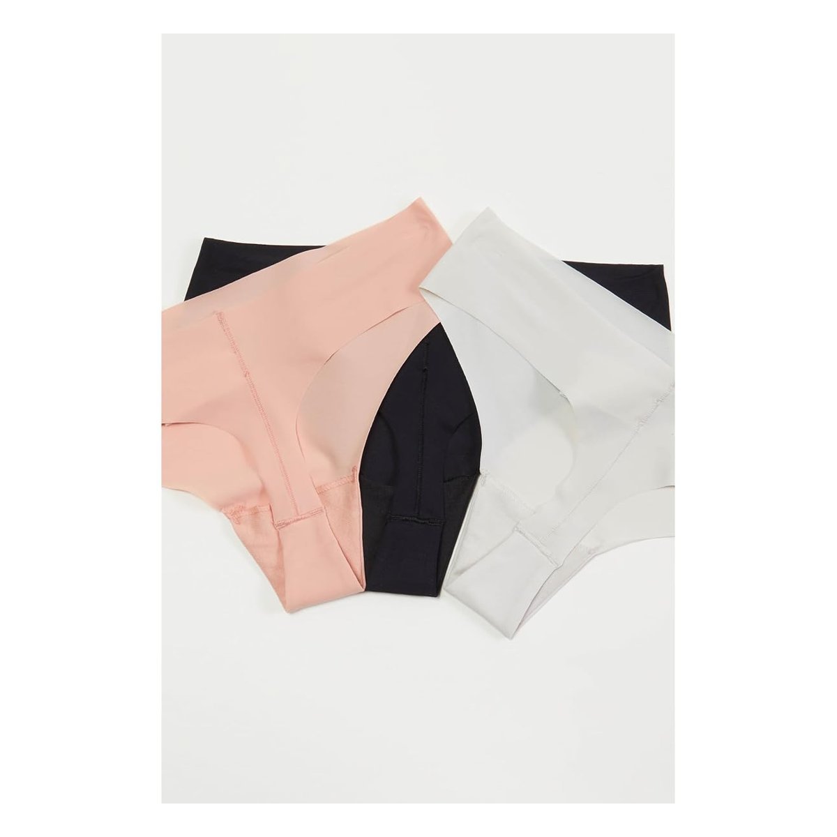 Ropa interior Calvin Klein Invisibles 3-Pack Thong — Negro