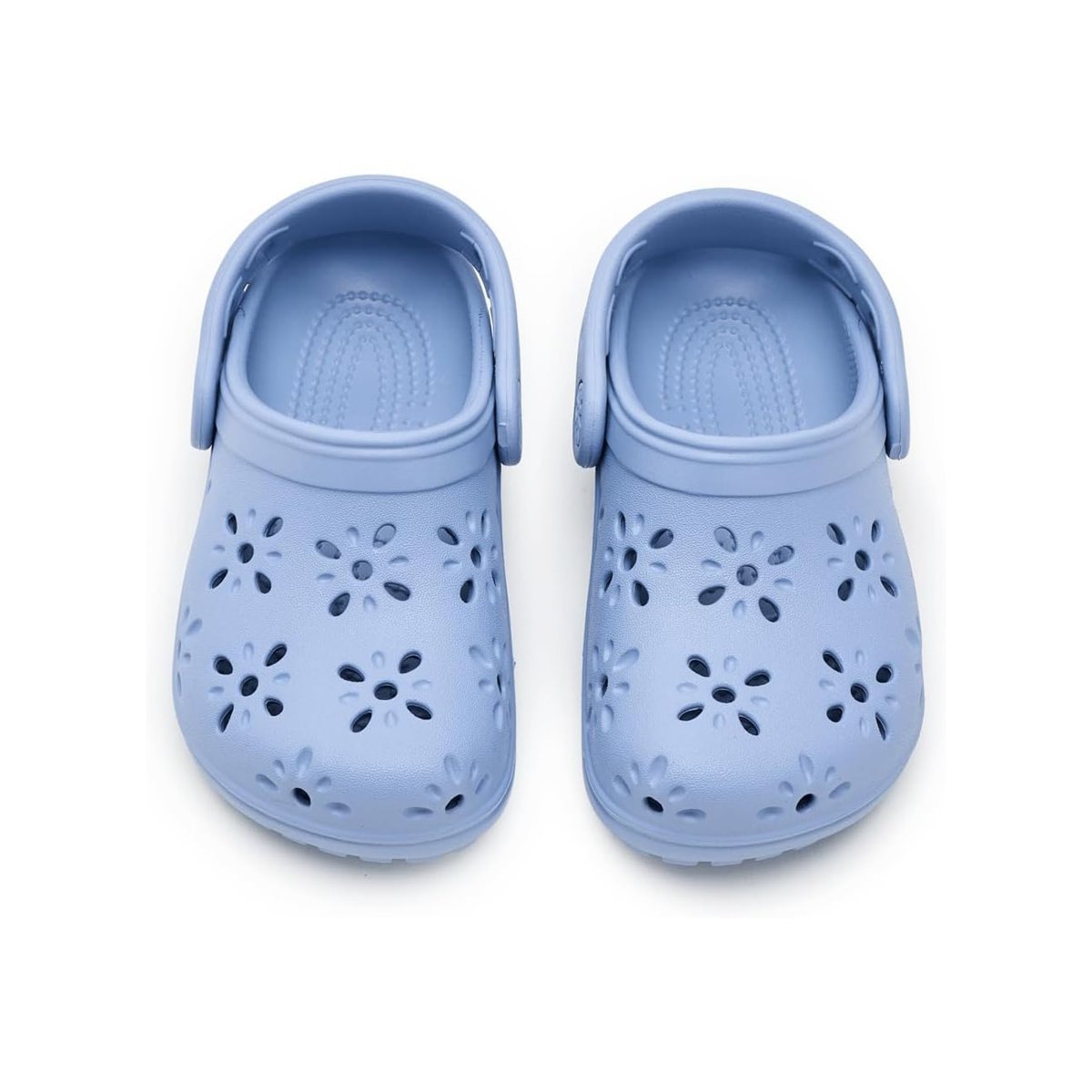 Zapatos casuales Crocs Classic with Floral Cut Out Design () — Azul
