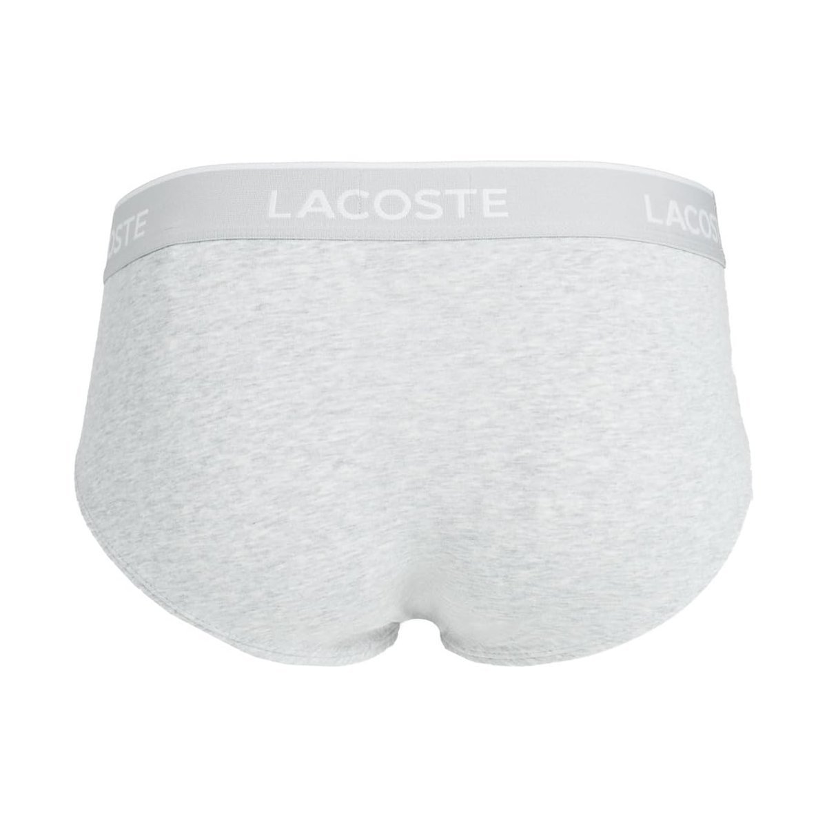 Ropa interior Lacoste 5-Pack Cotton Stretch Essentials Briefs — Negro