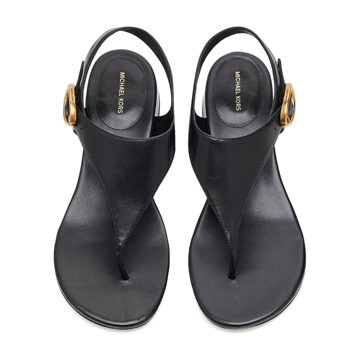 Ropa interior Michael Kors Kya Flex Flat Thong — Negro