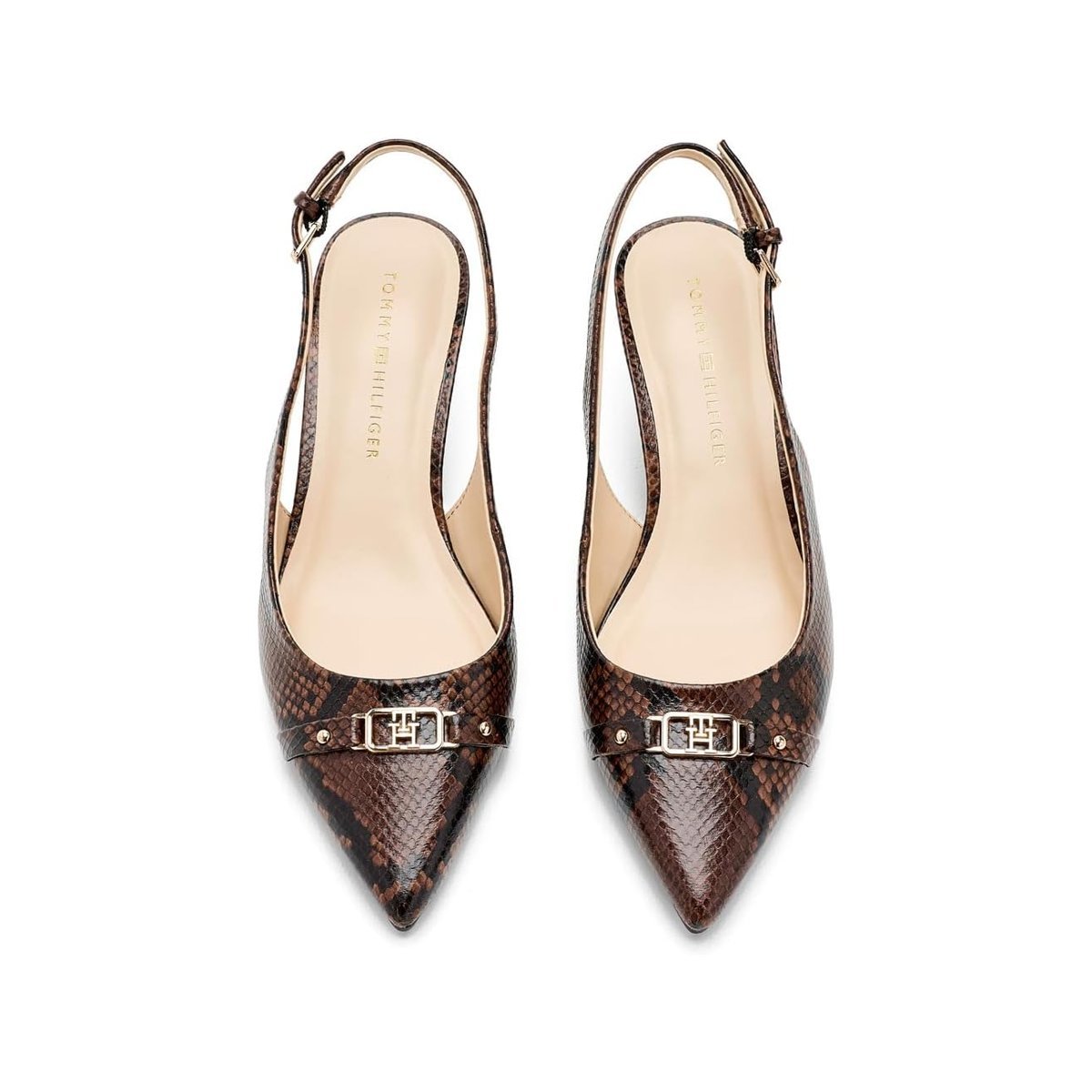 Tacones Tommy Hilfiger Totale — Café