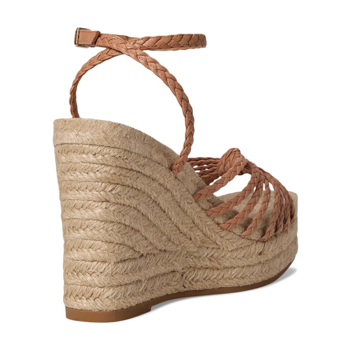 Zapatos casuales Loeffler Randall Pamela Mignon Knot Wedge — Dune/Natural