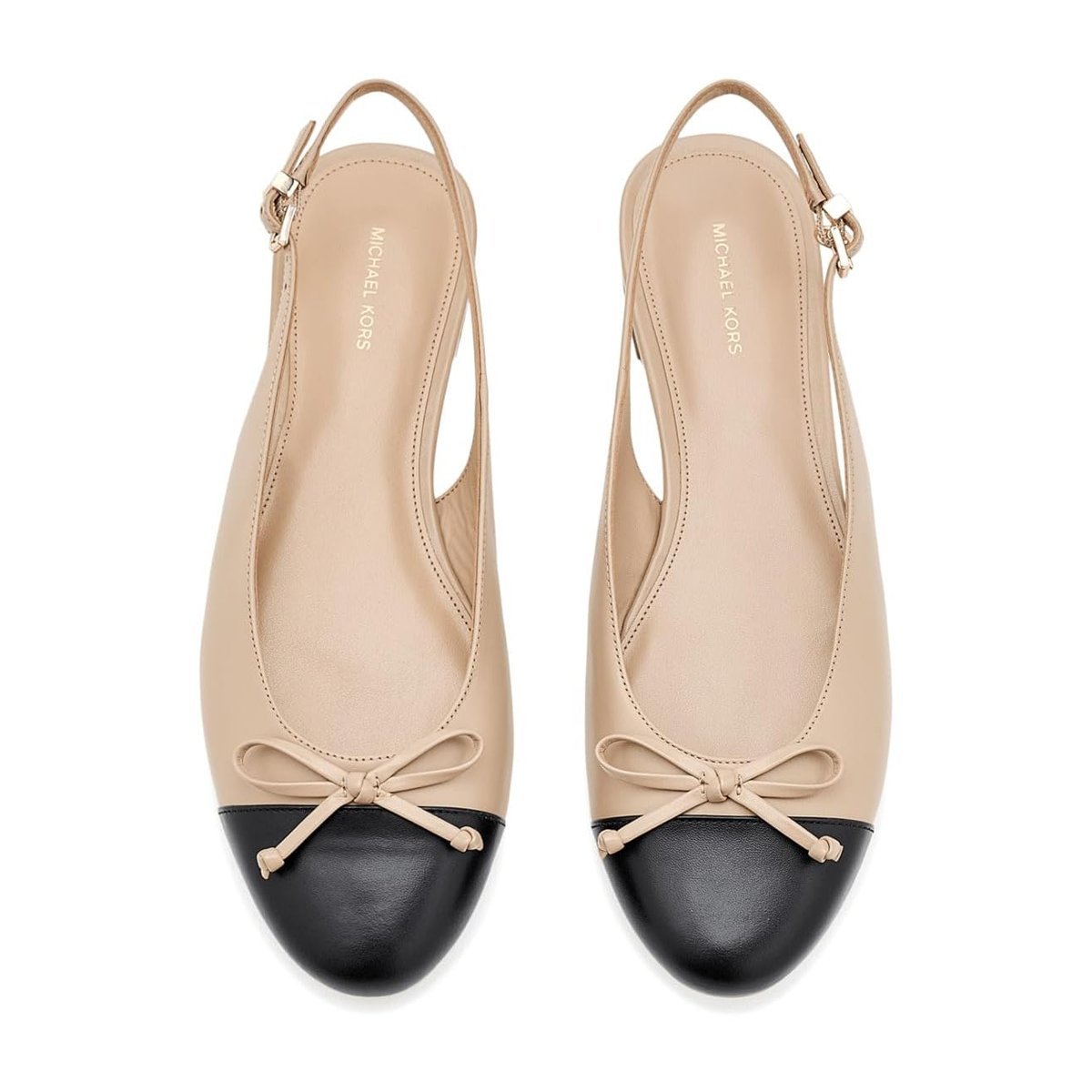 Riñonera Michael Kors Piper Sling Ballet — Beige