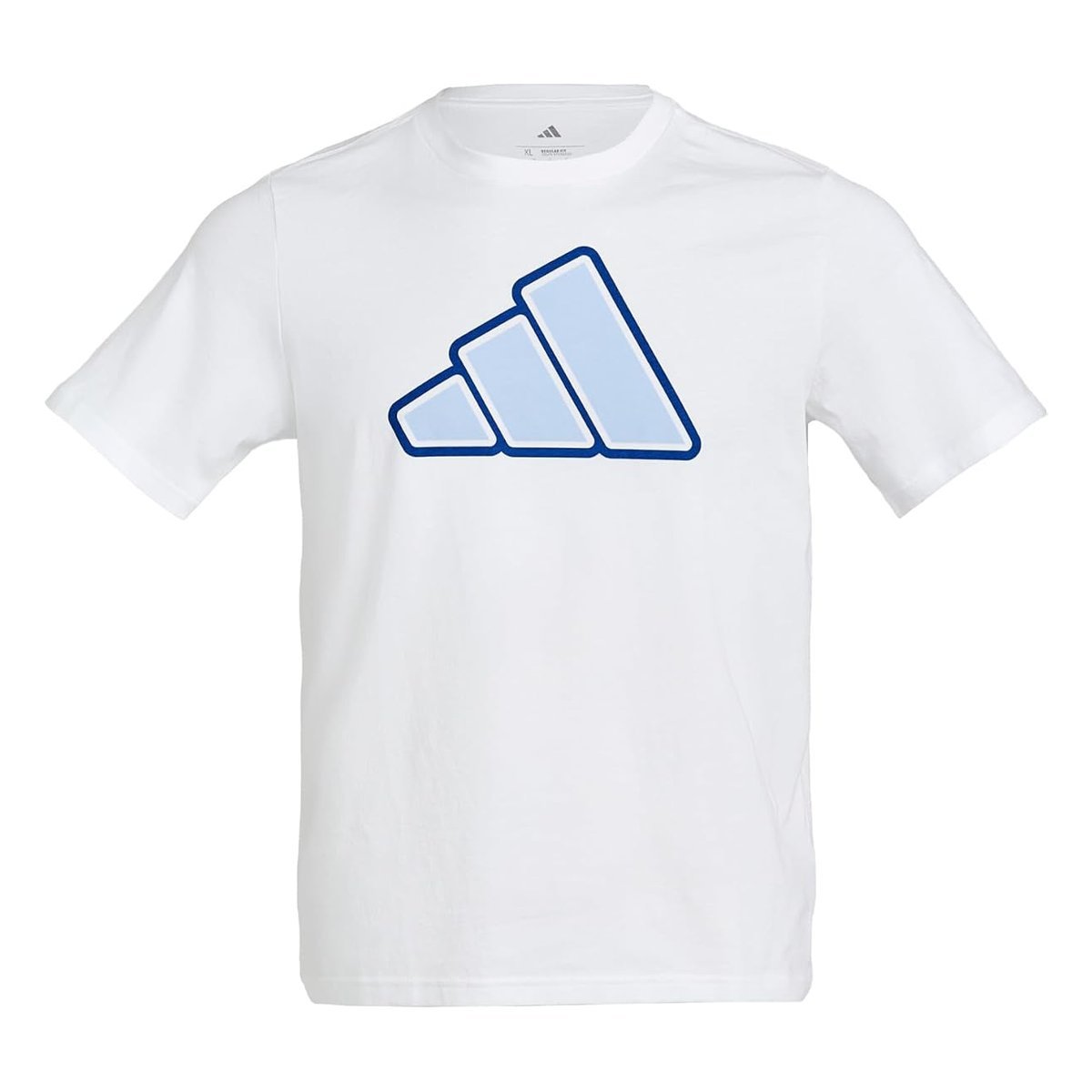 Camiseta Adidas Two-Color Logo () — Blanco