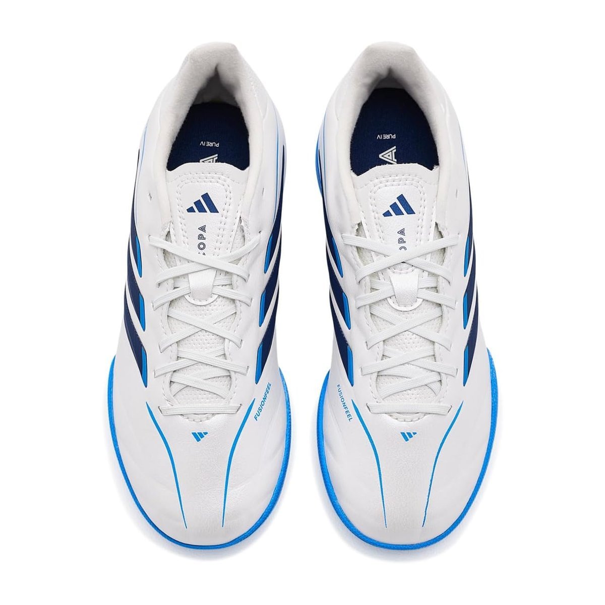 Tenis Adidas Copa Pure IV League Turf (Little Kid/) — Azul
