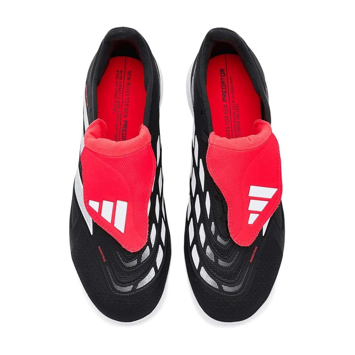 Tenis Adidas Predator League Fold-Over Tongue Turf Soccer Cleats — Negro