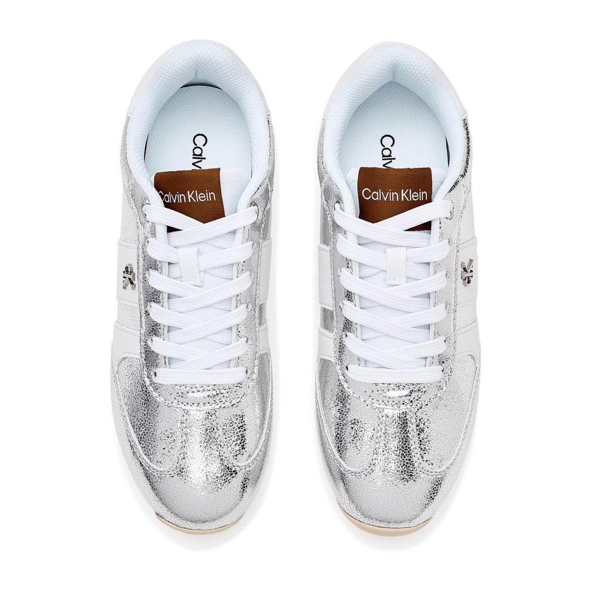 Tenis Calvin Klein Anora — Plateado