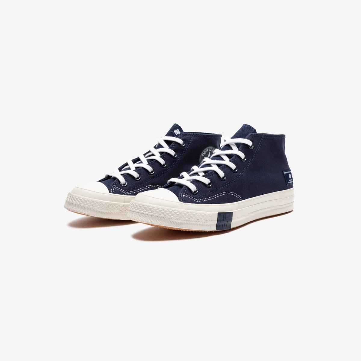 Tenis Converse X Undefeated Chuck 70 Mid - Blackiris/ Parchment