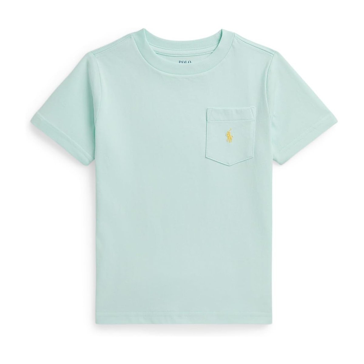 Camiseta Ralph Lauren Cotton Jersey Pocket (Toddler/) — Azul