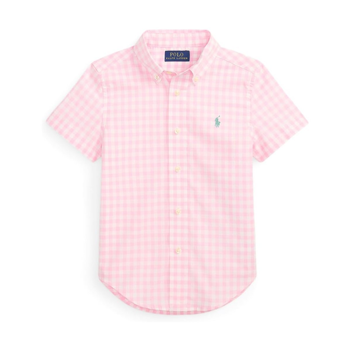 Camisa Ralph Lauren Soft Cotton (Toddler/) — Blanco
