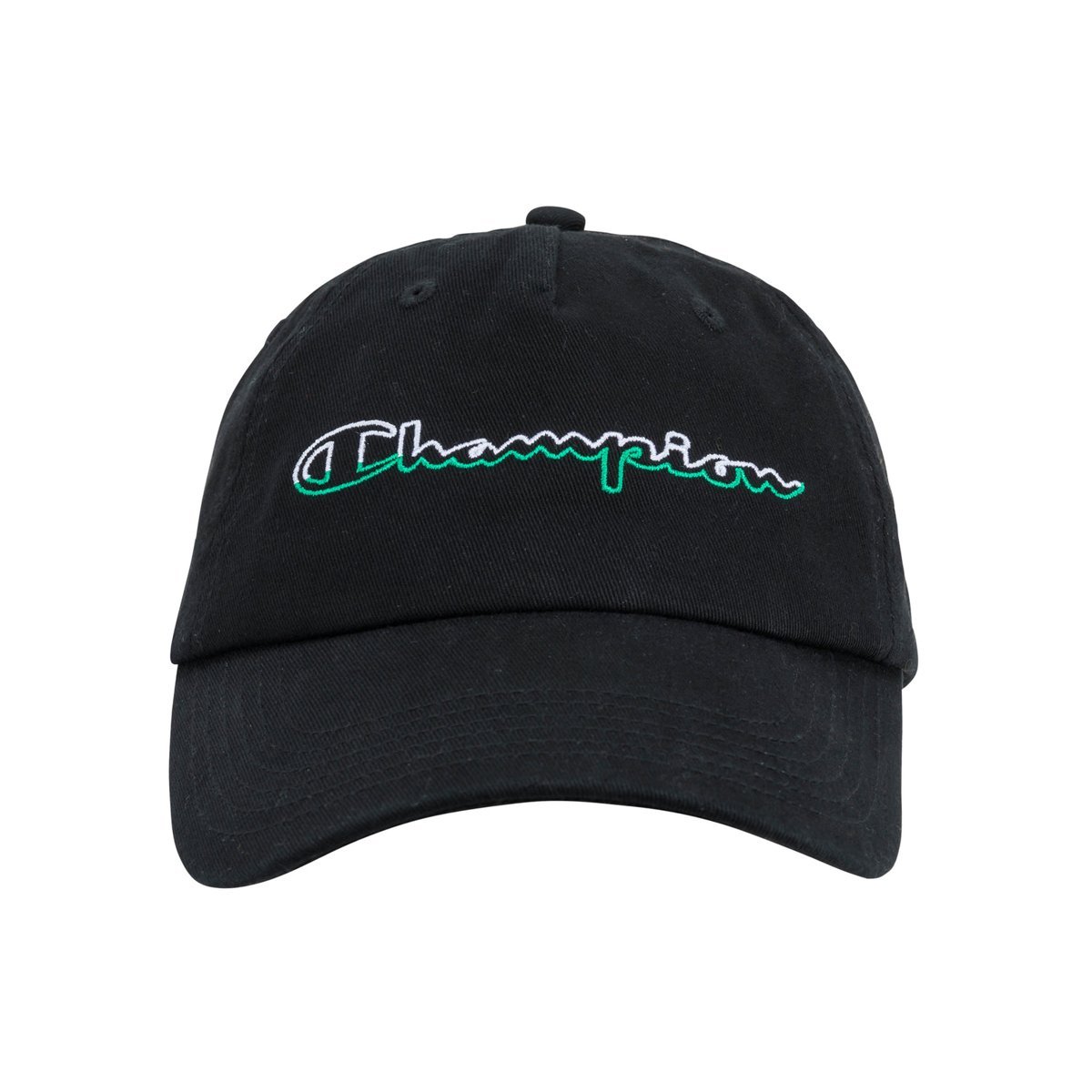 Gorra Champion Split Script Dad Adjustable — Negro