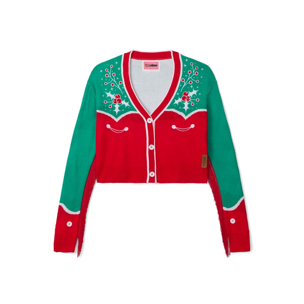 Suéter Tipsy Elves Christmas Cowgirl Cropped