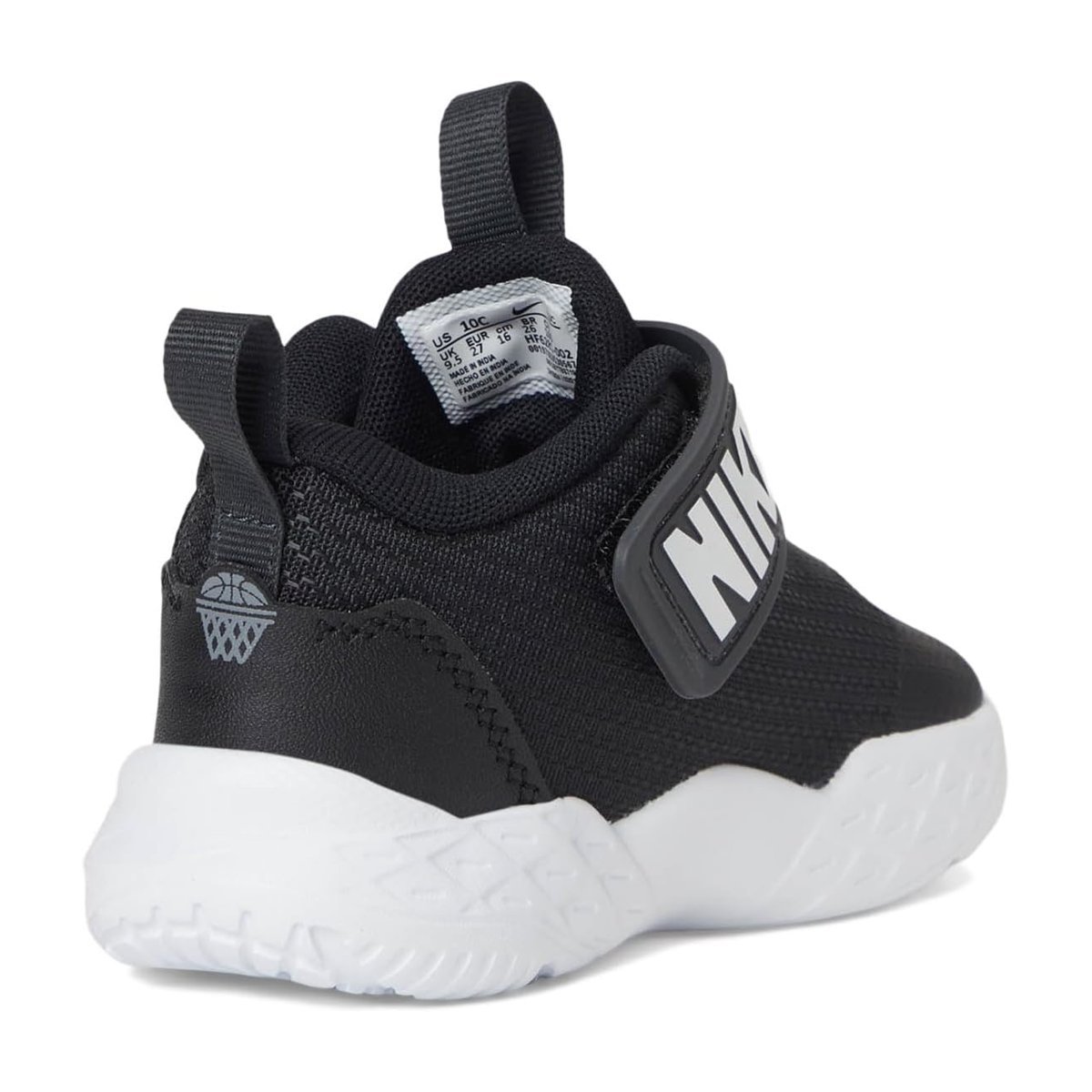 Tenis Nike Team Hustle D 12 (Infant/) — Negro