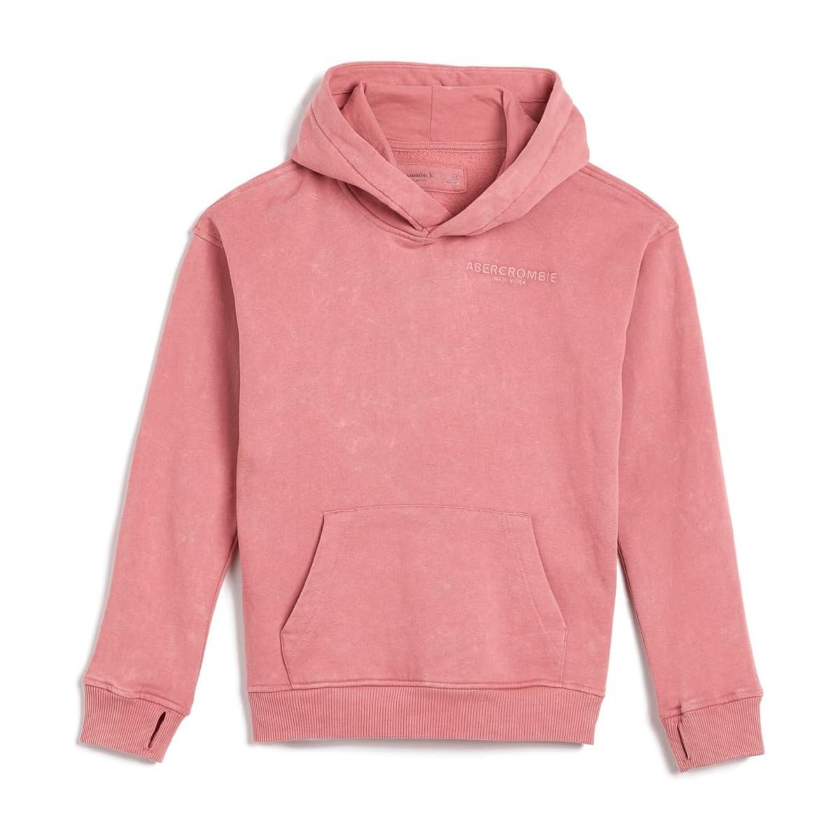 Sudadera Abercrombie & Fitch Sunfaded Pullover () — Rosado