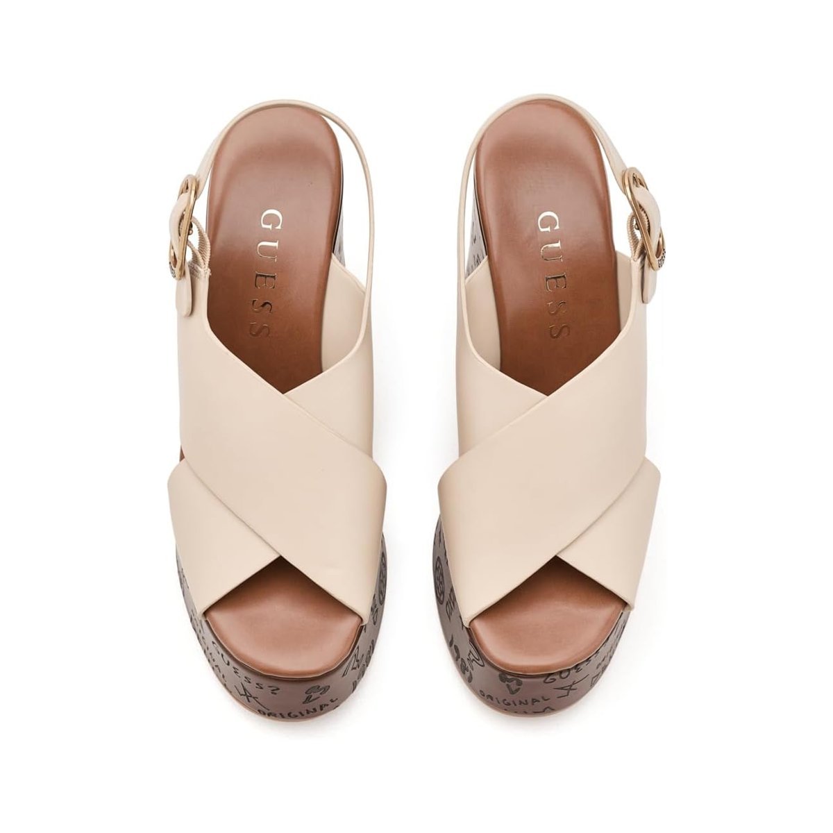Tacones Guess Yarisel — Blanco