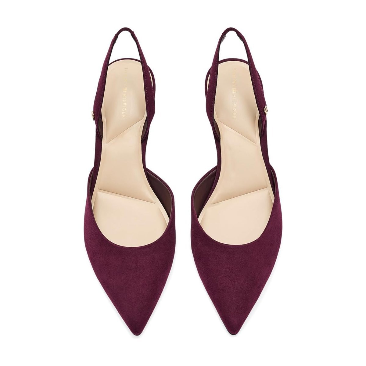 Tacones Tommy Hilfiger Tanna — Rojo